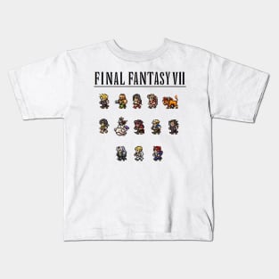 FF VII pixel Kids T-Shirt